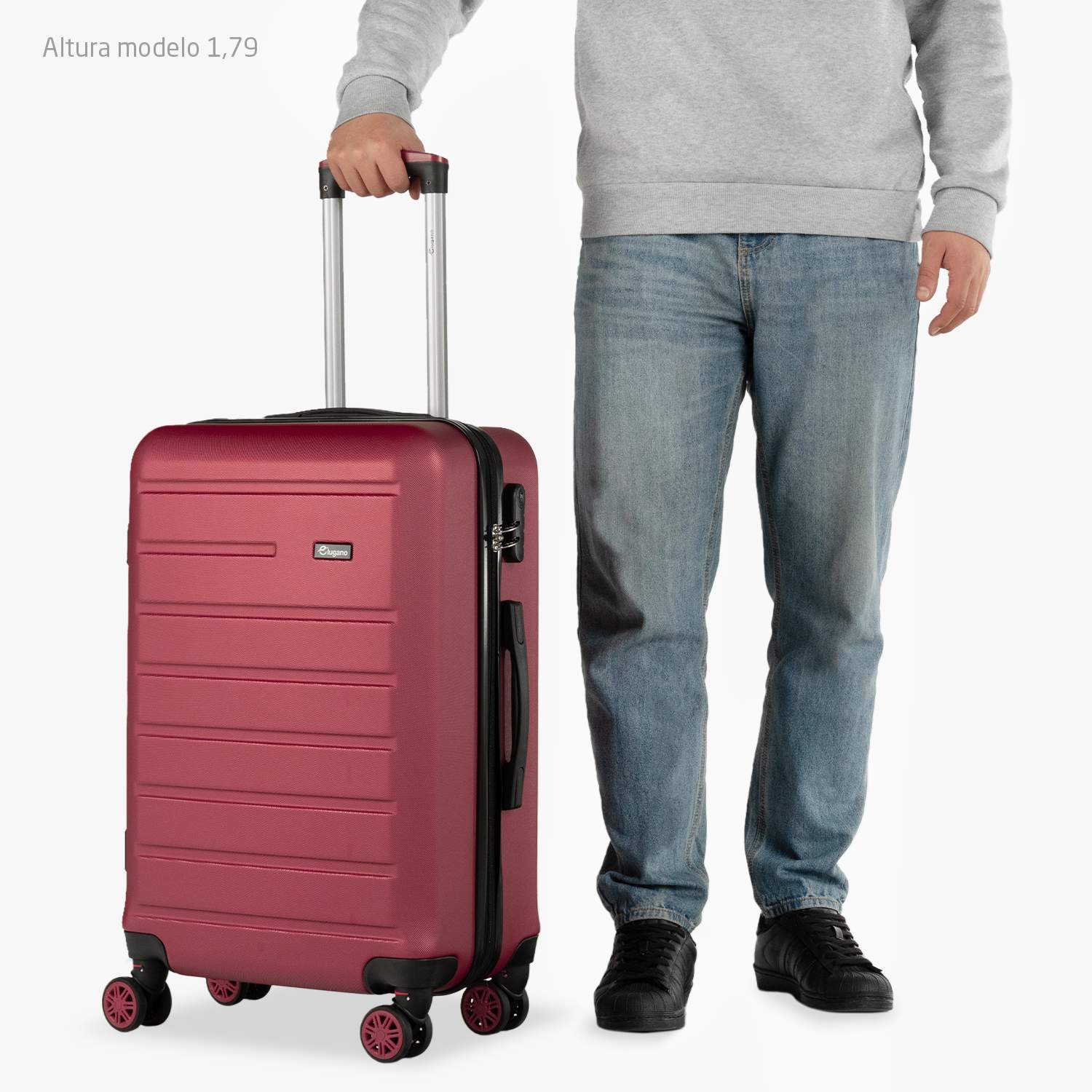 Maleta bonucci- Check in M (24