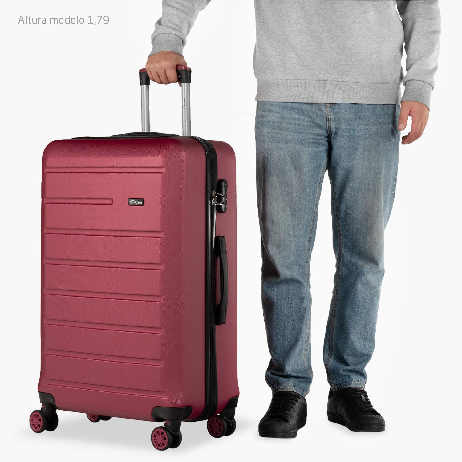 Maleta bonucci- Check in L (28