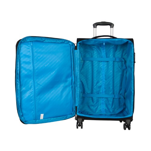 MALETA PEQUEÑA COMPASS LUGANO AZUL OSCURO Maletas rocic.com
